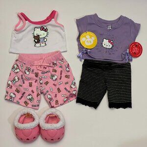 Hello Kitty Build-A-Bear Clothes and Shoes Bundle Y2K